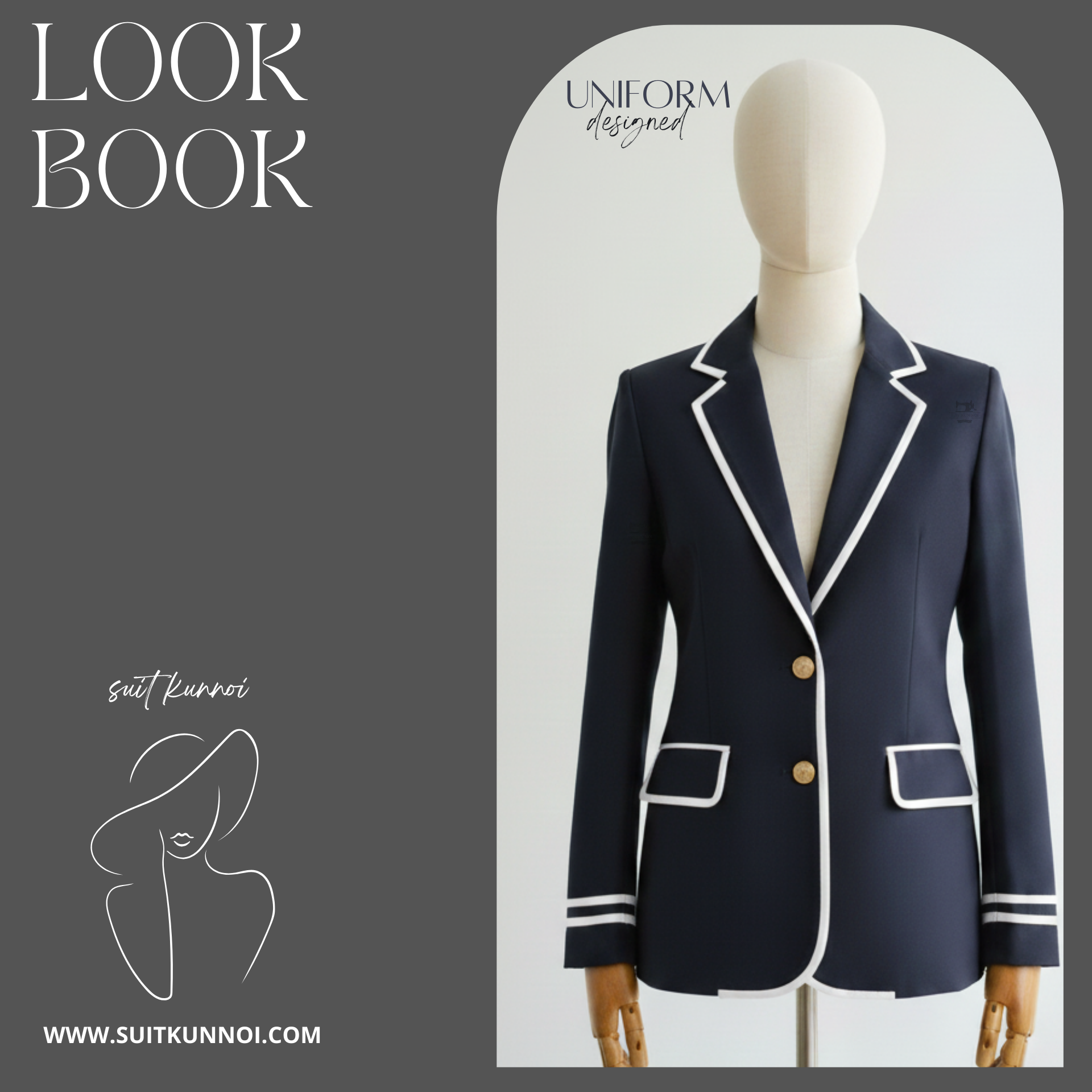 Corporate Suit Uniform